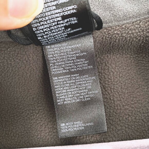 Boy's The North Face Two Tone Soft Shell Jacket Sz 18/20 - Picture 9 of 10